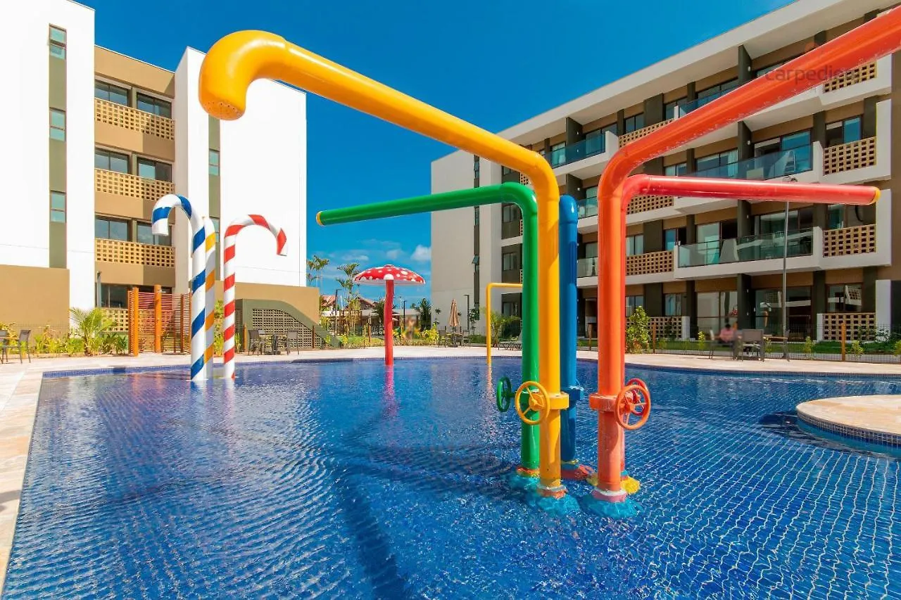 Mana Beach #C209 - Quadruplo Por Carpediem Pôrto das Galinhas Brazylia